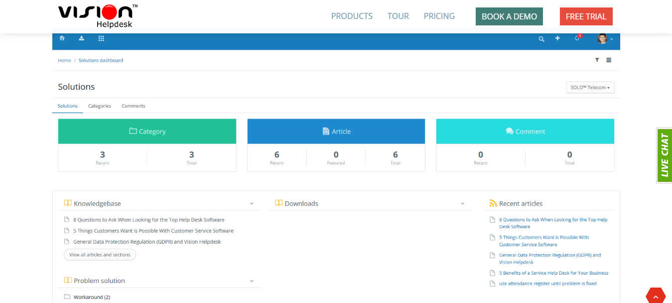 vision-helpdesk-knowledgebase