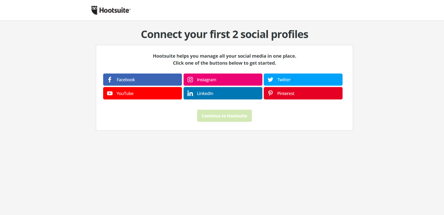hootsuite account