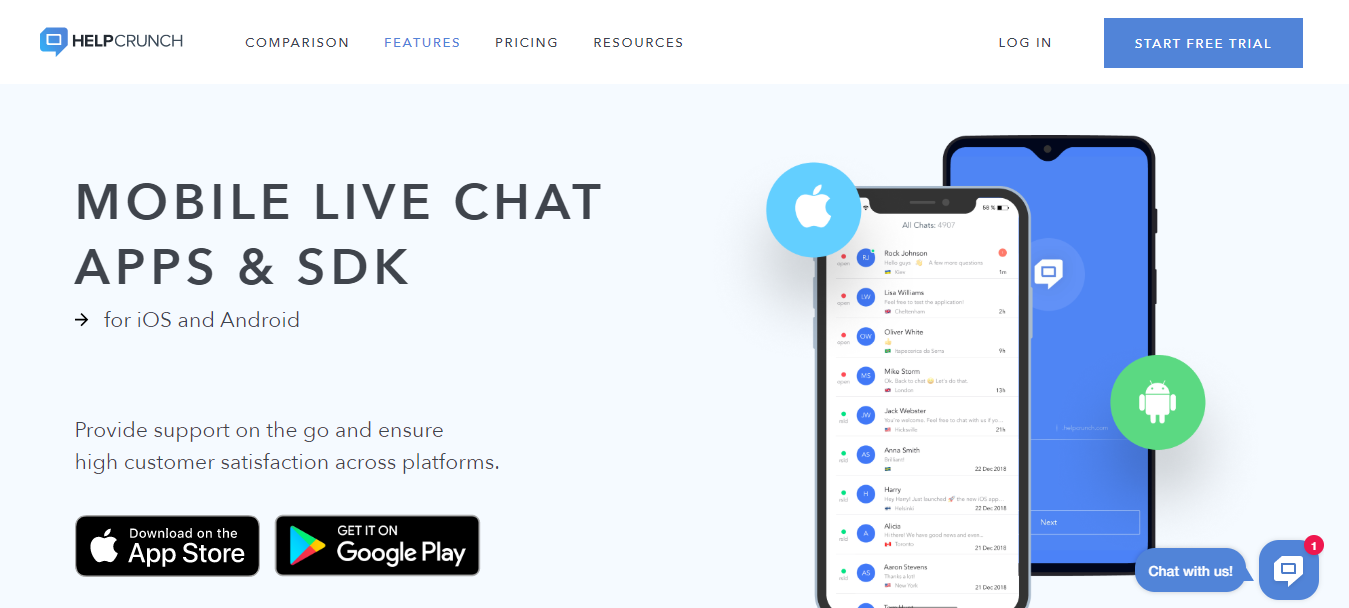 HelpCrunch-mobile-livechat-apps