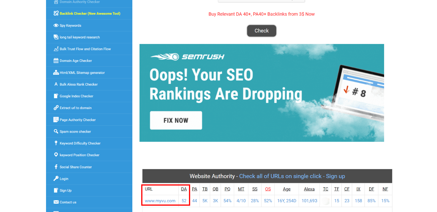 Website SEO Checker