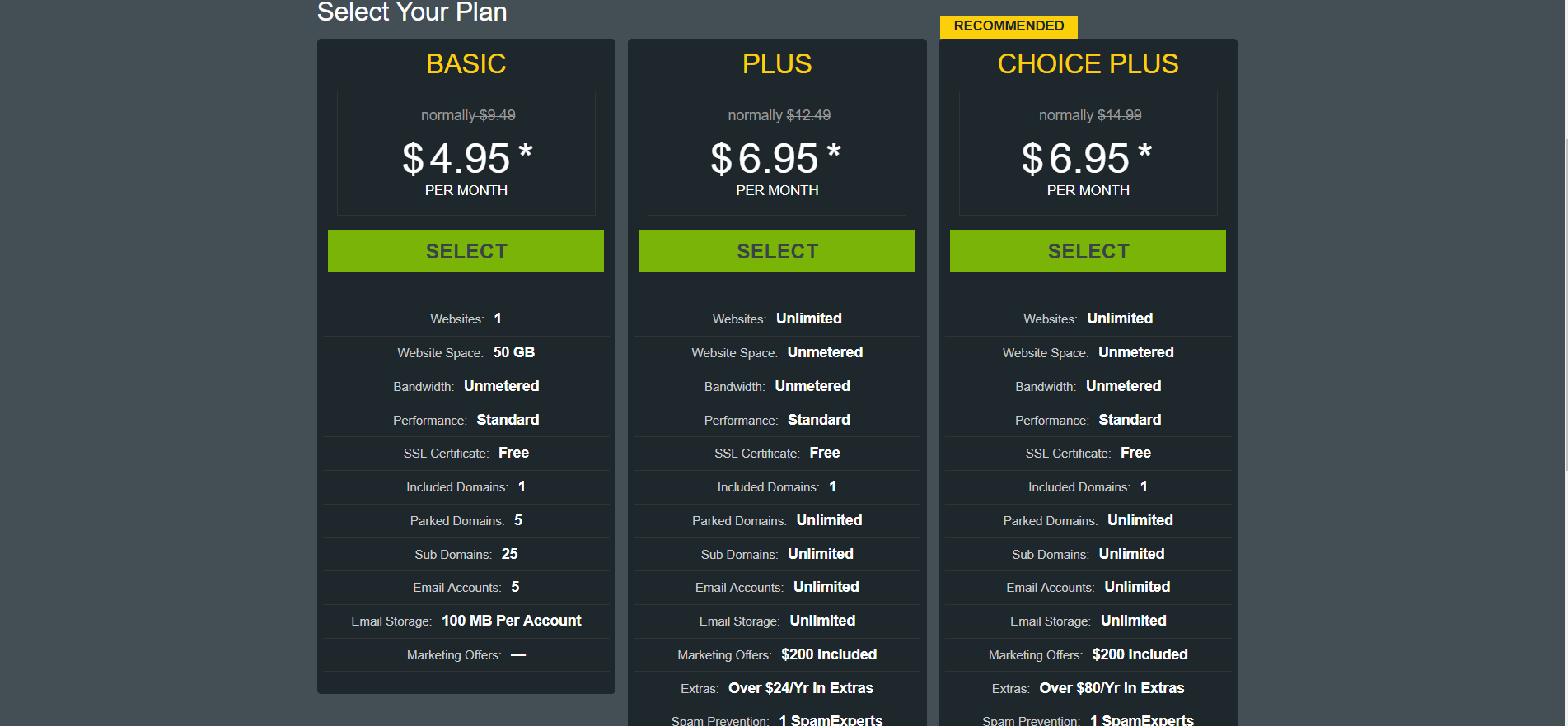 hostmonsterpricing